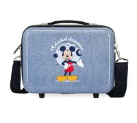 Joumma Disney Mickey & Minnie Nececer Adaptable Azul 29x21x15 cms Rígido ABS 9,14L 0,8 kgs