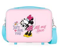 Joumma Disney Mickey & Minnie Neceser Adaptable Rosa 29x21x15 cm Rígido ABS 9,1L 0,8 kgs