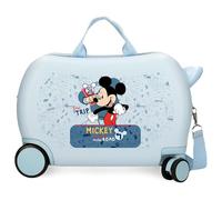 Joumma Disney Mickey Road Trip Maleta Infantil Azul 45x31x20 cms Rígida ABS 24,6L 1,8 kgs 4 Ruedas Equipaje Mano
