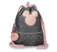 Joumma Disney Mickey Studs Mochila Saco Negro 35x46 cms Poliéster