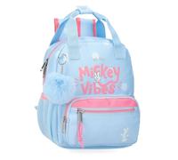 Disney Joumma Mickey Vibes Mochila Preescolar Azul 23x28x10 cms Poliéster 6,44L