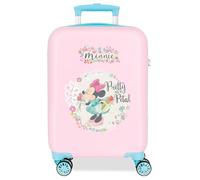 Joumma Disney Minnie Florals Maleta de Cabina Rosa 33x50x20 cms Rígido 2 kgs Cierre de combinación Lateral ABS 2 kgs 33L Equipaje de Mano