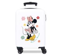 Joumma Disney Minnie & Friends Maleta de Cabina Blanco 33x50x20 cms Rígido 2 kgs Cierre de combinación Lateral ABS 2 kgs 33L Equipaje de Mano