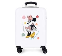 Disney Joumma Minnie & Friends Maleta de Cabina Blanco 38x55x20 cms Rígido 2 kgs Cierre de combinación Lateral ABS 2 kgs 35L Equipaje de Mano