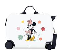 Joumma Disney Minnie & Friends Maleta Infantil Blanco 50x38x20 cms Rígido 1,8 kgs Cierre de combinación Lateral ABS 1,8 kgs 38L Equipaje de Mano