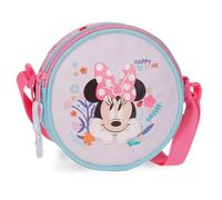 Joumma Disney Minnie Happy To Be Me Bandolera Redonda Rosa 14x14x4 cm Poliéster