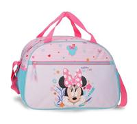 Joumma Disney Minnie Happy To Be Me Bolsa de Viaje Rosa 40x28x22 cm Poliéster 24,64L