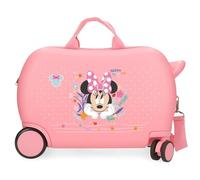 Joumma Disney Minnie Happy To Be Me Maleta Infantil Rosa 45x31x20 cms Rígido 1,8 kgs ABS 1,8 kgs 24,6L Equipaje de Mano