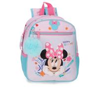 Joumma Disney Minnie Happy To Be Me Mochila de Paseo Rosa 23x28x10 cm Poliéster 6,44L