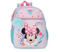 Joumma Disney Minnie Happy To Be Me Mochila Escolar Rosa 27x33x11 cm Poliéster 9,8L