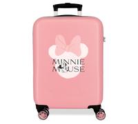 Disney Joumma Minnie Heads Maleta de cabina Rosa 38x55x20 cms Rígido 2 kgs Cierre de combinación lateral ABS 2 kgs 35L Equipaje de mano