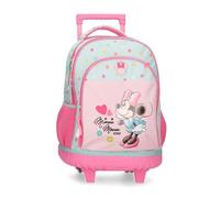 Joumma Disney Minnie Imagine Mochila Compact 2 Ruedas Rosa 32x43x21 cms Poliéster 28,9L