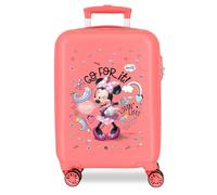 Joumma Disney Minnie Loving Life Maleta Infantil Rosa 45x31x20 cms Rígido 1,8 kgs ABS 1,8 kgs 27,9 L Equipaje de Mano