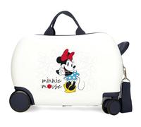 Joumma Disney Minnie Magic Maleta Infantil Blanco 45x31x20 cms Rígida ABS 24,6L 1,8 kgs 4 Ruedas Equipaje Mano