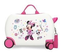 Maleta infantil disney abs rolling 4w.(2 multi.) 45cm.minnie part Talla única