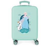 Joumma Disney Nature Is Magical - Frozen II Maleta de Cabina Azul 38x55x20 cms Rígido 2 kgs Cierre de combinación Lateral ABS 2 kgs 35L Equipaje de Mano