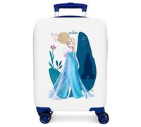 Joumma Disney Nature Is Magical - Frozen II Maleta de Cabina Blanco 33x50x20 cms Rígido 2 kgs Cierre de combinación Lateral ABS 2 kgs 33L Equipaje de Mano