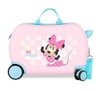 Joumma Disney Play All Day Maleta Infantil Rosa 45x31x20 cms Rígido 1,8 kgs Cierre de combinación Lateral ABS 1,8 kgs 27,9L Equipaje de Mano