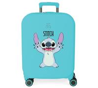 Joumma Disney Playful Maleta de Cabina Azul 40x55x20 cms Rígido 3,22 kgs Cierre TSA Integrado ABS 3,22 kgs 37L Equipaje de Mano