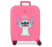 Joumma Disney Playful Maleta de Cabina Fucsia 40x55x20 cms Rígido 2,74 kgs Cierre TSA Integrado ABS 2,74 kgs 37L Extensible Equipaje de Mano