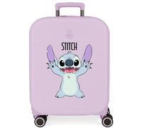 Joumma Disney Playful Maleta de Cabina Lila 40x55x20 cms Rígido 3,22 kgs Cierre TSA Integrado ABS 3,22 kgs 37L Equipaje de Mano
