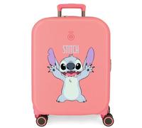 Joumma Disney Playful Maleta de Cabina Rosa 40x55x20 cms Rígido 2,74 kgs Cierre TSA Integrado ABS 2,74 kgs 37L Extensible Equipaje de Mano