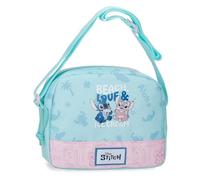 Joumma Disney Stitch Beach & Love Bandolera Turquesa Verde 19x15x5 cm Poliéster