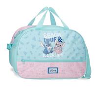 Joumma Disney Stitch Beach & Love Bolsa de Viaje Turquesa Verde 40x28x22 cm Poliéster