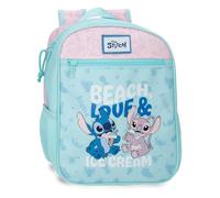 Joumma Disney Stitch Beach & Love Mochila de Paseo Turquesa Verde 23x28x10 cm Poliéster
