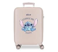 Joumma Disney Stitch Cuddle Me Happy Maleta de Cabina 0 38x55x20 cms Rígido 2 kgs Cierre de combinación Lateral ABS 2 kgs 35L Equipaje de Mano