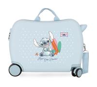Joumma Disney Stitch from Hawaii Maleta Infantil Azul 50x38x20 cms Rígido 2,05 kgs Cierre de combinación Lateral ABS 2,05 kgs 34L Equipaje de Mano