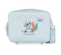 Joumma Disney Stitch from Hawaii Nececer Adaptable Azul 29x21x15 cms Rígido ABS 9,1L 0,8 kgs