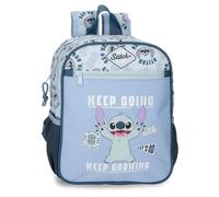 Joumma Disney Stitch Keep Going Mochila de Paseo Azul 23x28x10 cm Poliéster 6,44L