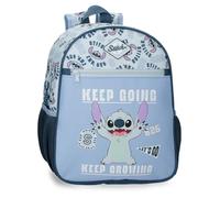 Joumma Disney Stitch Keep Going Mochila Escolar Azul 27x33x11 cm Poliéster 9,8L