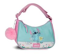 Joumma Disney Stitch Little Destruction Bandolera Turquesa Verde 24x13x6 cm PVC