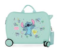 Joumma Disney Stitch Little Destruction Maleta Infantil Azul 50x38x20 cms Rígido 2,05 kgs Cierre de combinación Lateral ABS 2,05 kgs 34L Equipaje de Mano