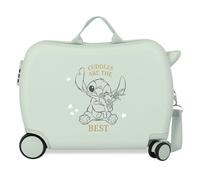 Joumma Disney Stitch Maleta Infantil Verde 50x38x20 cms Rígido 1,8 kgs Cierre de combinación Lateral ABS 1,8 kgs 38L Equipaje de Mano
