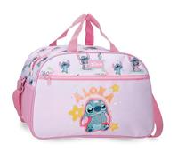 Joumma Disney Stitch You & Me Bolsa de Viaje Malva 40x28x22 cm Poliéster