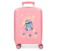 Joumma Disney Stitch You&Me Maleta de Cabina Rosa 33x50x20 cms Rígido 2,35 kgs Cierre de combinación Lateral ABS 2,35 kgs 33L Equipaje de Mano