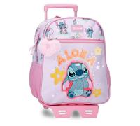 Joumma Disney Stitch You & Me Mochila Casual Malva 27x33x11 cm Poliéster 9,8L