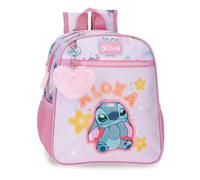 Joumma Disney Stitch You & Me Mochila de Paseo Malva 23x28x10 cm Poliéster 6,44L