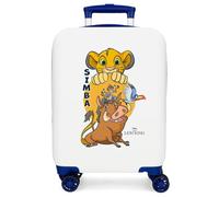 Joumma Disney The Lion King Maleta de Cabina Blanco 33x50x20 cms Rígido 2 kgs Cierre de combinación Lateral ABS 2 kgs 33L Equipaje de Mano