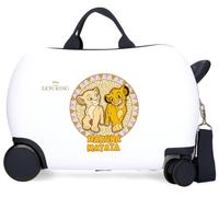 Joumma Disney The Lion King Maleta Infantil Blanco 45x31x20 cm Rígida ABS No 24,6L 1,8kg 4 Ruedas Equipaje de Mano