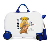 Disney Joumma The Lion King Maleta Infantil Blanco 45x31x20 cms Rígido 1,8 kgs Cierre de combinación Lateral ABS 1,8 kgs 27,9L Equipaje de Mano