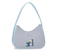 Joumma Disney Tiki Stitch Bandolera Pequeña Denim 24x13x6 cm PU y Poliéster