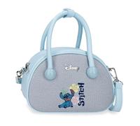 Joumma disney tiki stitch bolso denim 19x13x8 cm pu y poliéster