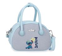 Joumma Disney Tiki Stitch Bolso Denim 19x13x8 cm PU y Poliéster