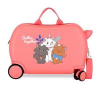 Joumma Disney Winnie The Pooh Maleta de Cabina Rosa Coral 33x50x20 cms Rígido 2 kgs Cierre de combinación Lateral ABS 2 kgs 33 L Equipaje de Mano