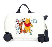 Joumma Disney Winnieh The Pooh Maleta Infantil Blanco 45x31x20 cms Rígida ABS 24,6L 1,8 kgs 4 Ruedas Equipaje Mano
