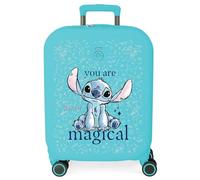 Joumma Disney You Are Magical Maleta de Cabina Azul 40x55x20 cms Rígido 3,22 kgs Cierre TSA Integrado ABS 3,22 kgs 37L Equipaje de Mano